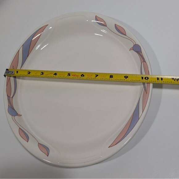 Syracuse Syralite Pheasant Bird Dinner Plate Vintage Pastel Accents Collectible - Picture 2 of 12